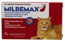 Milbemax Ontworming Kat Large 2×2 tabletten