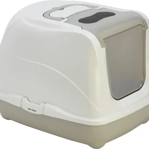 MODERNA - Kattentoilet Flip Cat Jumbo Warmgrijs