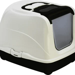 MODERNA - Kattentoilet Flip Cat Jumbo Zwart