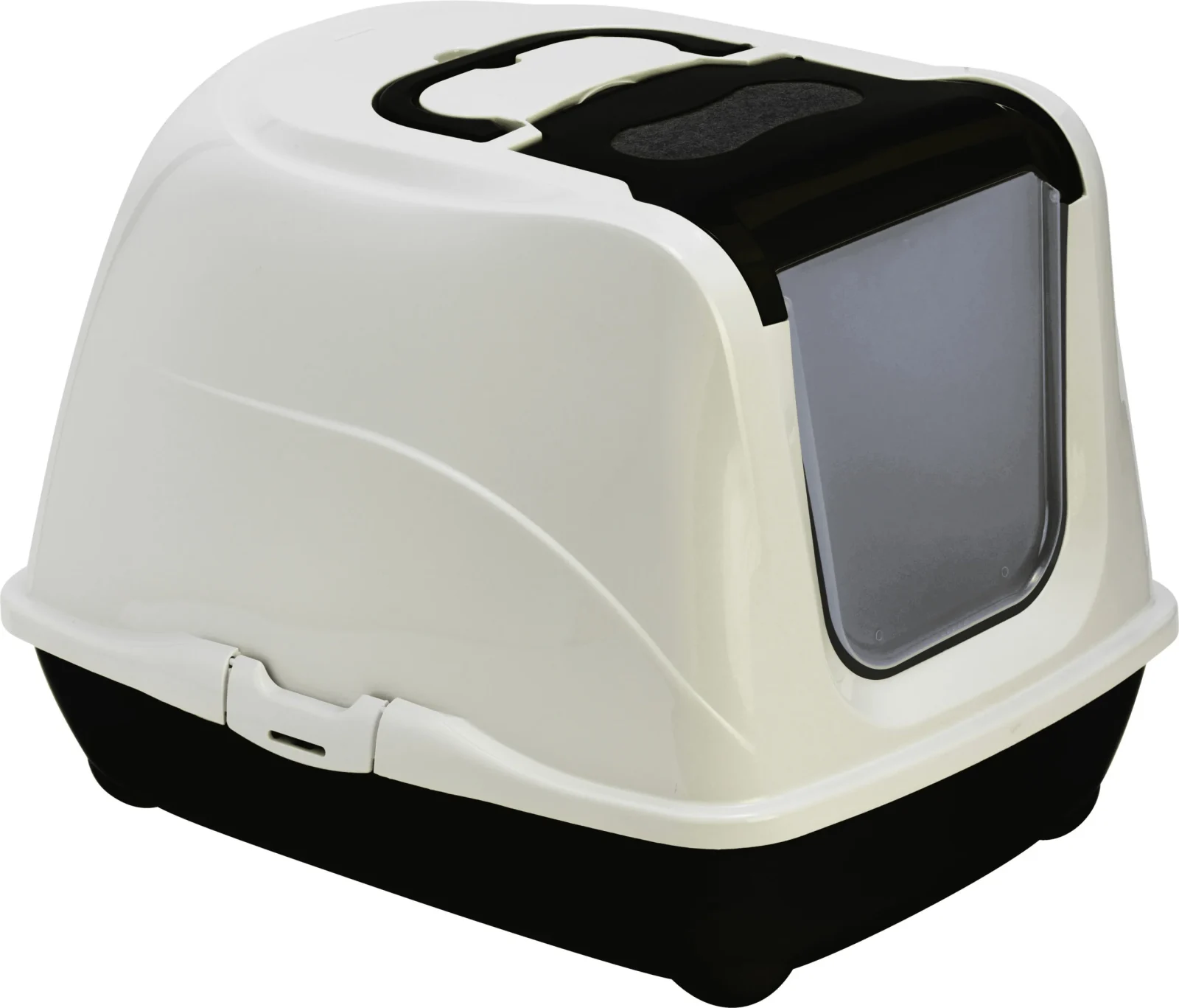 MODERNA - Kattentoilet Flip Cat Jumbo Zwart