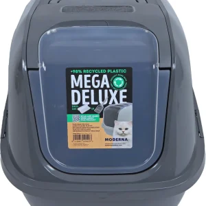 MODERNA - Kattentoilet Mega Deluxe Recycle Cool Grey