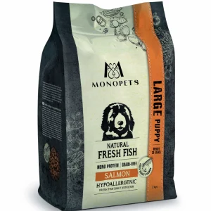 Monopets Large Puppy Hypoallergeen Monoprotein - Hondenvoer - 12.5 Kilogram - zalm