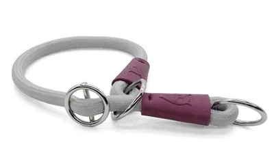Morso Half Slip Halsband Hond Soft Rope Gerecycled 50x1 cm - Grey