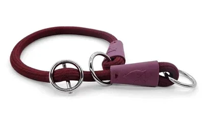 Morso Half Slip Halsband Hond Soft Rope Gerecycled Plum 50x1 cm - Paars