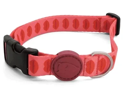Morso Halsband Gerecycled Lipstick 30-42 cm - Roze