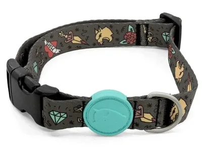 Morso Halsband Hond Gerecycled Ink Tank 30-42 cm - Groen