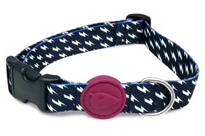 Morso Halsband Hond Gerecycled Power Flow 30x42x1,5 cm - Zwart