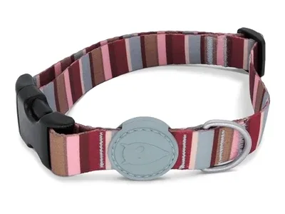 Morso Halsband Hond Gerecycled Skyline 30-42 cm - Rood