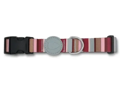 Morso Halsband Hond Gerecycled Skyline 30-42 cm - Rood - Image 2