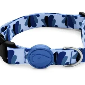 Morso Halsband Hond Gerecycled Splash 43x70x2,5 cm - Blauw