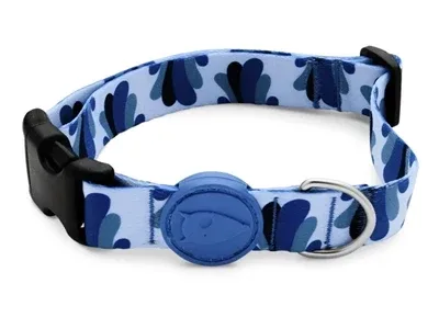 Morso Halsband Hond Gerecycled Splash 43x70x2,5 cm - Blauw
