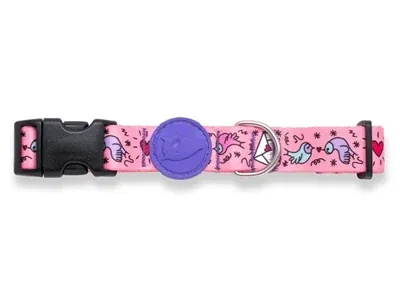Morso Halsband Hond Gerecycled Sweet Tweet 30-42 cm - Roze - Image 2