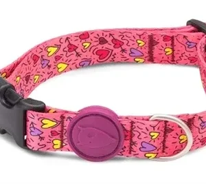 Morso Halsband Hond Gerecycled Think Pink 30-42 cm