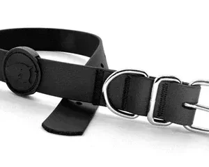 Morso Halsband Hond Waterproof Gerecycled 33x41x1,5 cm - Black