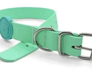 Morso Halsband Hond Waterproof Gerecycled Carribean 23x31x1,5 cm - Green
