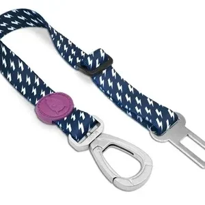 Morso Honden Autogordel Gerecycled Power Flow 40 65x2,5 cm Tot - 80 kg