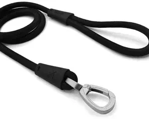 Morso Hondenriem Soft Rope Gerecycled 120x1 cm - Black