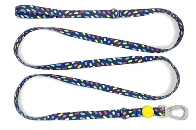 Morso Hondenriem Verstelbaar Gerecycled Color Invaders 75x230x1,5 cm 1 - 4 kg - Image 2