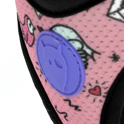 Morso Hondentuig Body Mesh Gerecycled Sweet Tweet 50-56 cm - Roze - Image 2