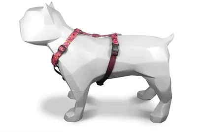 Morso Hondentuig H Tuig Gerecycled Think 70-100 cm - Pink - Image 2