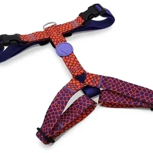 Morso Hondentuig H Tuig Gerecycled Urban Lizard 40x55x1,5 cm - Rood
