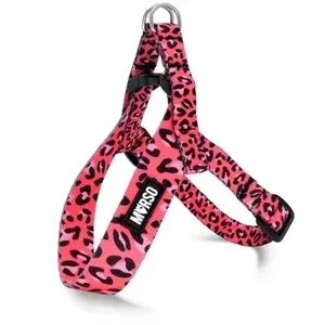 Morso Mini Hondentuig Verstelbaar Gerecycled Bubble Leo 24x32x1,5 cm - Roze
