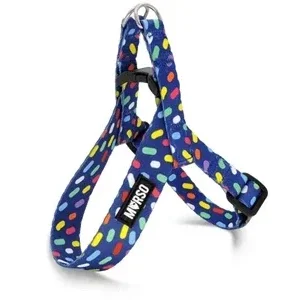 Morso Mini Hondentuig Verstelbaar Gerecycled Color Invaders 29x38x2,5 cm - Paars