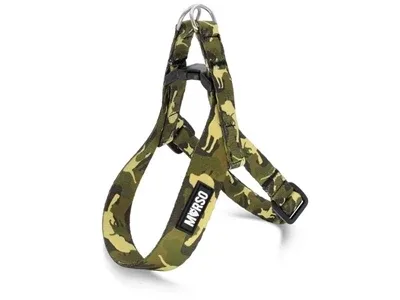 Morso Mini Hondentuig Verstelbaar Gerecycled Full Metal Dog 24-32 cm - Bruin
