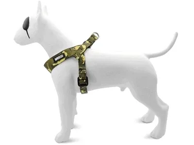 Morso Mini Hondentuig Verstelbaar Gerecycled Full Metal Dog 24-32 cm - Bruin - Image 2
