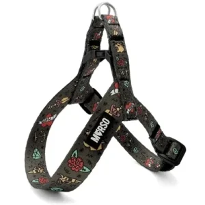 Morso Mini Hondentuig Verstelbaar Gerecycled Ink Tank 32-41 cm - Groen