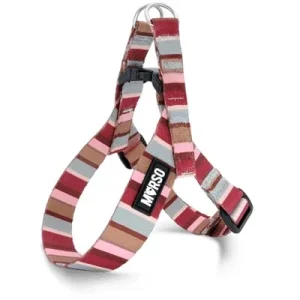 Morso Mini Hondentuig Verstelbaar Gerecycled Skyline 32x41x2,5 cm - Rood