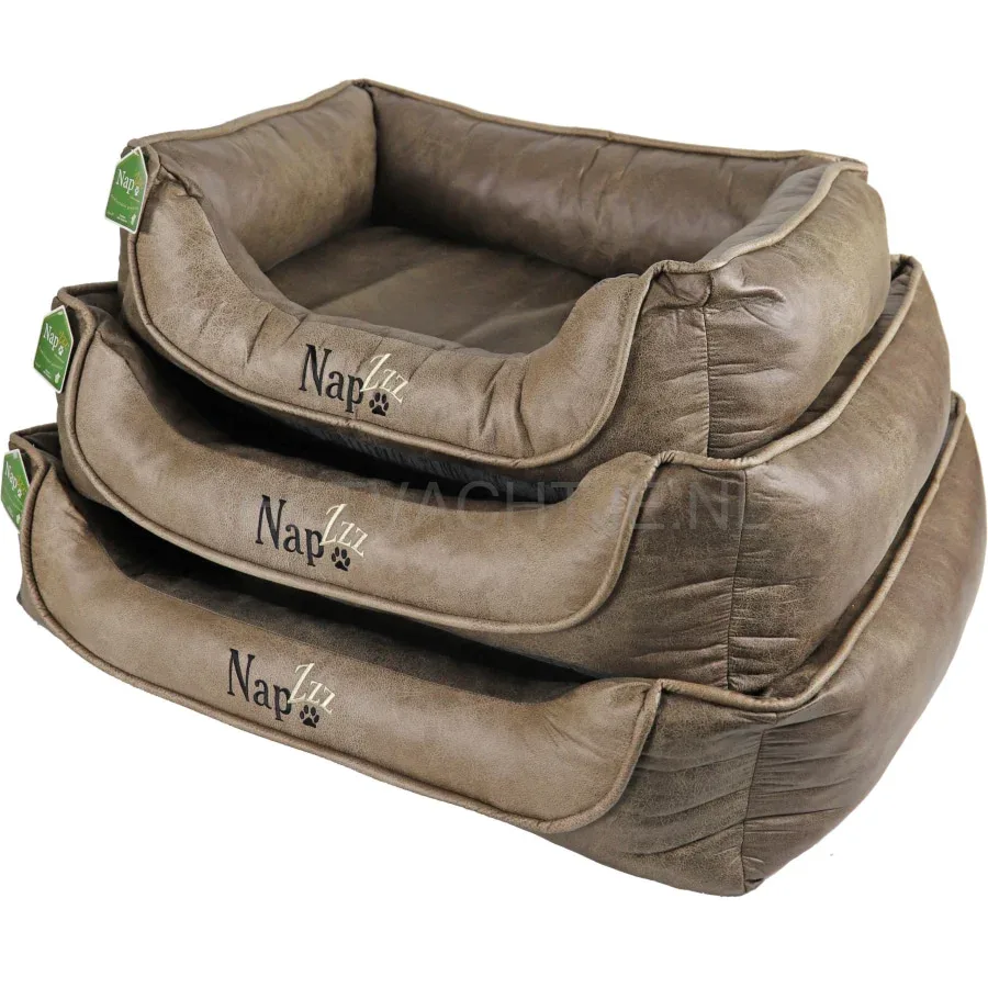 NAP'ZZZ - Divan Waterproof Duo Bruin/Beige - Image 2