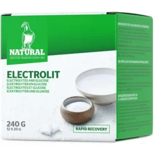 Natural Electrolit (voor snel herstel na de vlucht.)