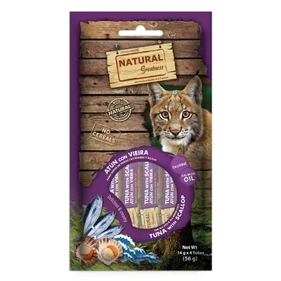 Natural Greatness Creamy Tuna with Scallop Dha Brain Support - 14 gr