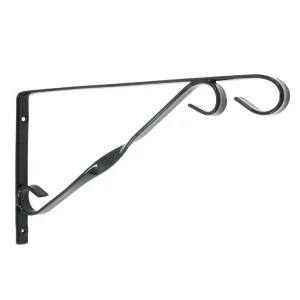 Nature - Hanging basket Muurhaak - Zwart - 30 cm