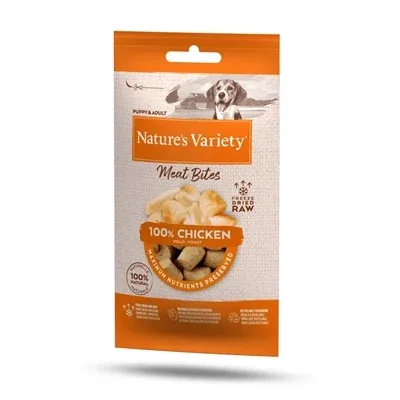 Natures Variety Freeze Dried Bites Chicken - 20 gr