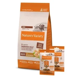 Natures Variety Original Adult Mini Chicken met 2 Freeze Dried Toppers - 1,5 kg