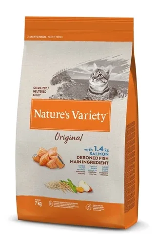 Natures Variety Original Sterilized Salmon - 7 kg