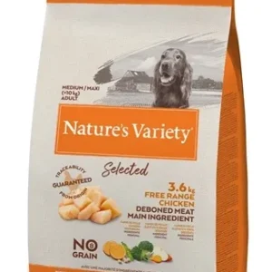 Natures Variety Selected Adult Medium Free Range Chicken - 12 kg