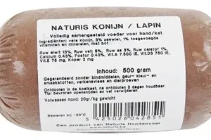 Naturis Konijn Kalkoen - 500 gr