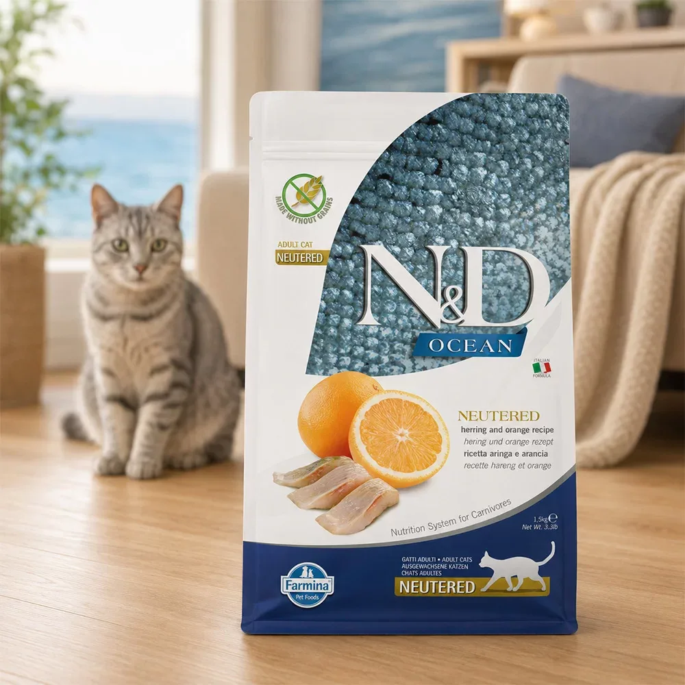 N&D Ocean Neutered Cat Herring - Image 2