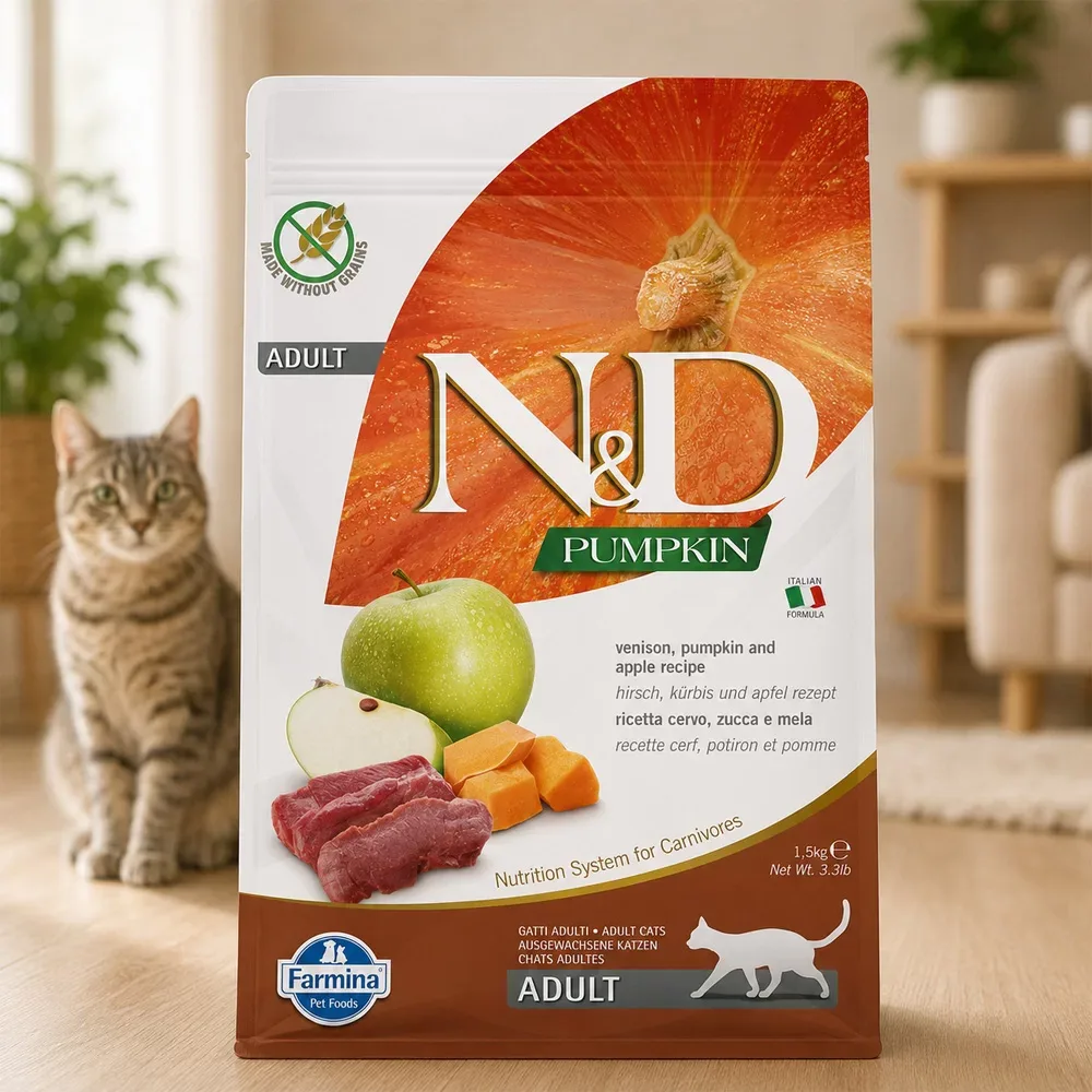 N&D Pumpkin Cat Venison - Image 2