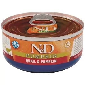 N&D Pumpkin Wet Cat Quail