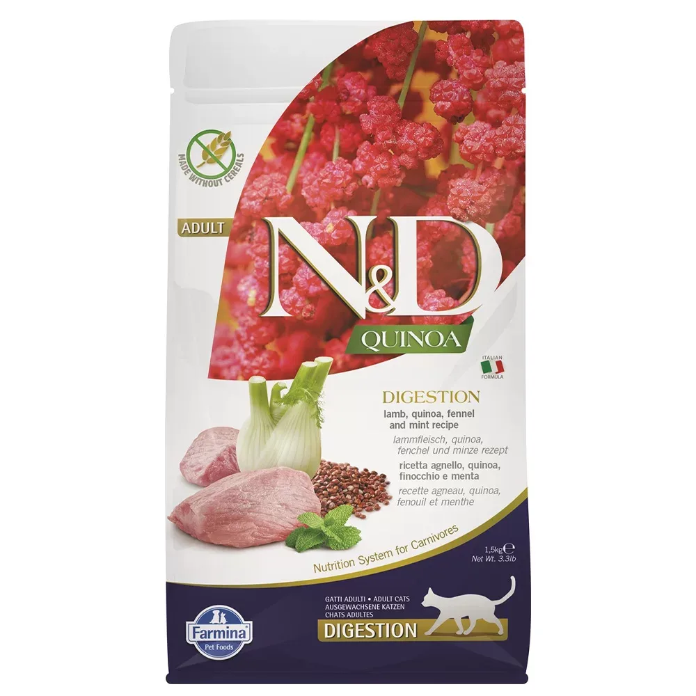 N&D Quinoa Cat Digestion Lamb