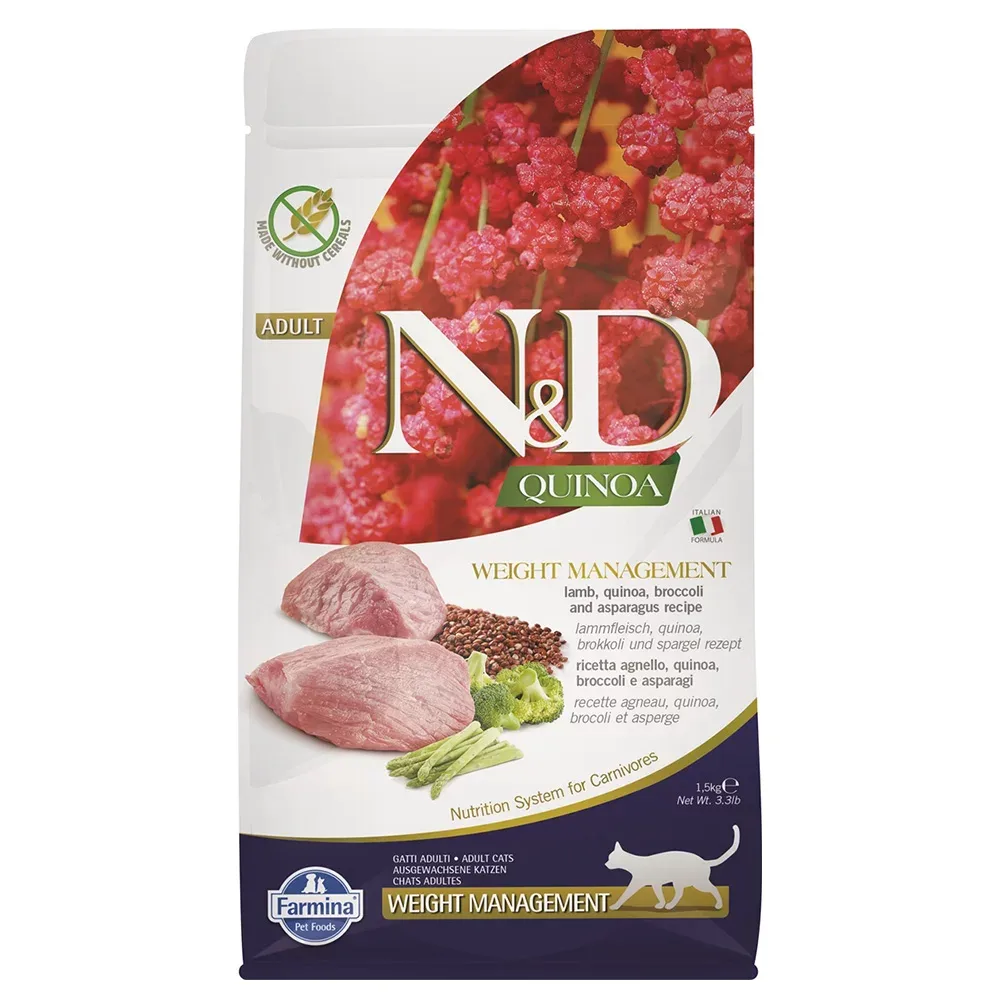 N&D Quinoa Cat Weight Management Lamb