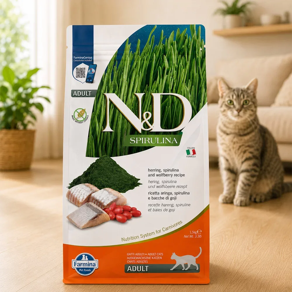 N&D Spirulina Cat Herring - Image 2