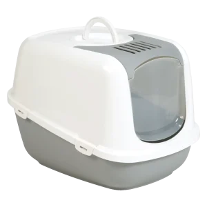 Nestor Kattenbak Grijs/Wit Jumbo