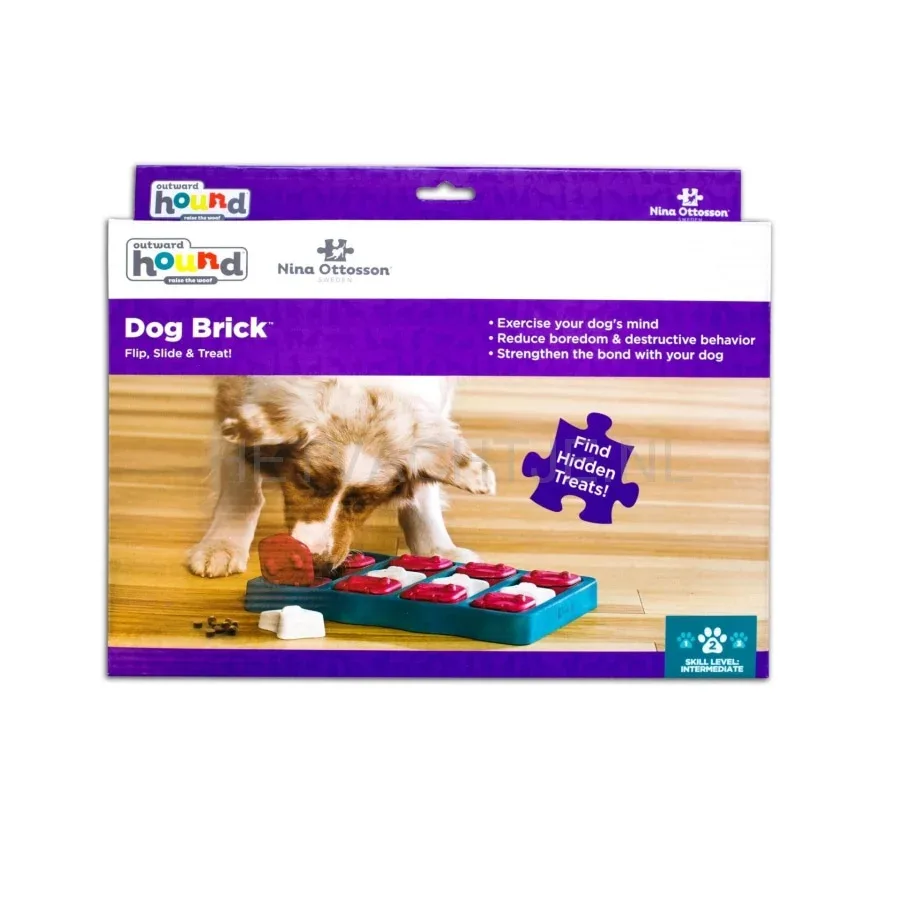 Nina Ottosson DOG BRICK hondenpuzzel (level 2)