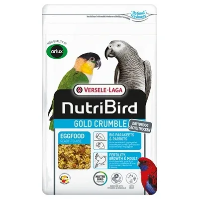 Nutribird Crumble Droog Eivoer Grote Parkieten Papegaaien - 800 gr