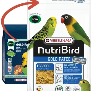 NutriBird Gold Patee Parkieten & Kleine Papegaaien